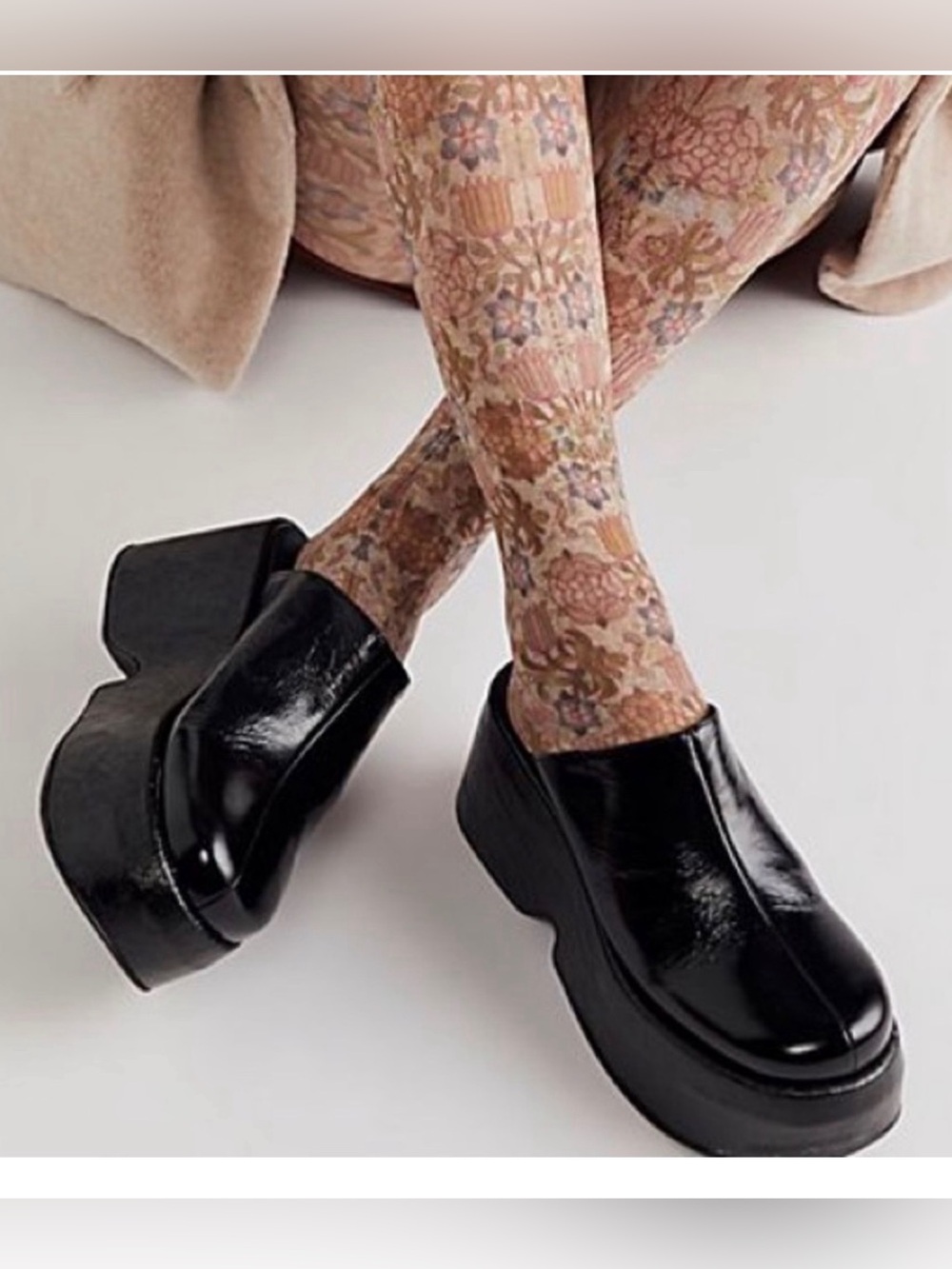Free People Disco Dawn Platform Mule